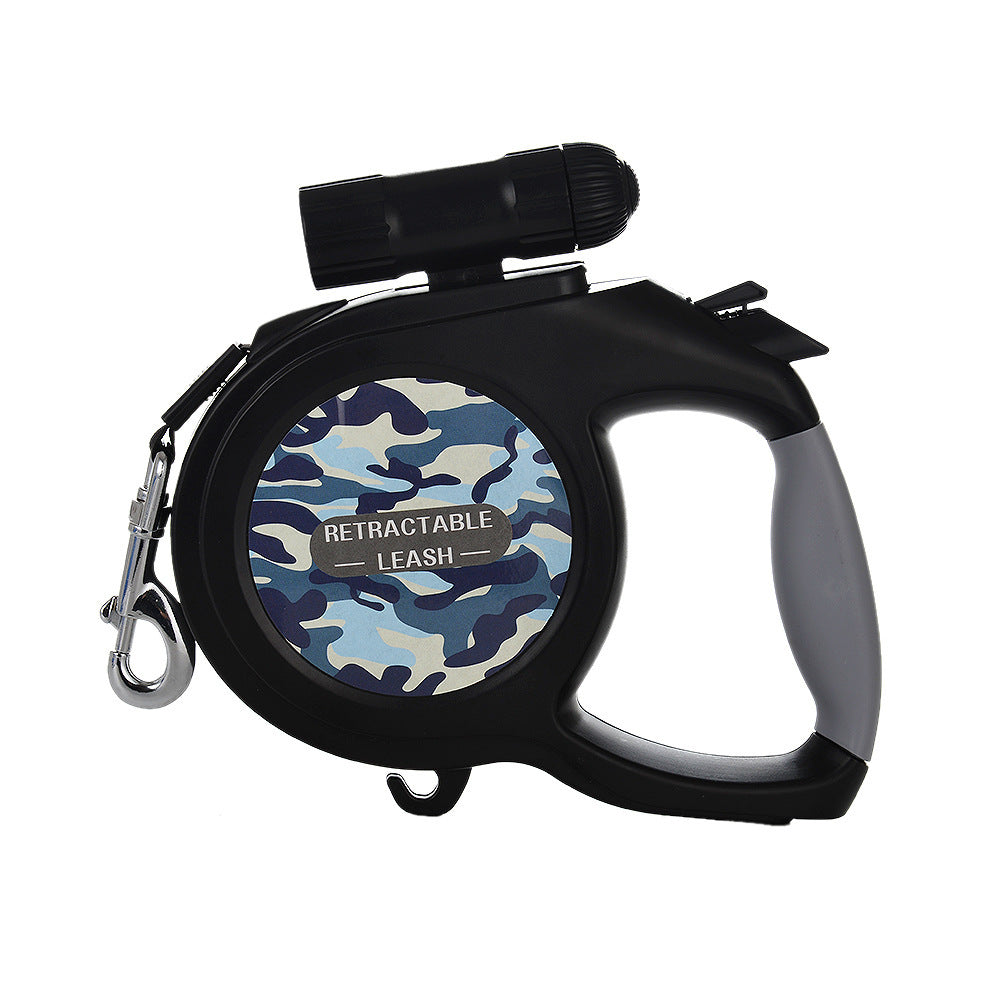Retractable Leash with Flashlight
